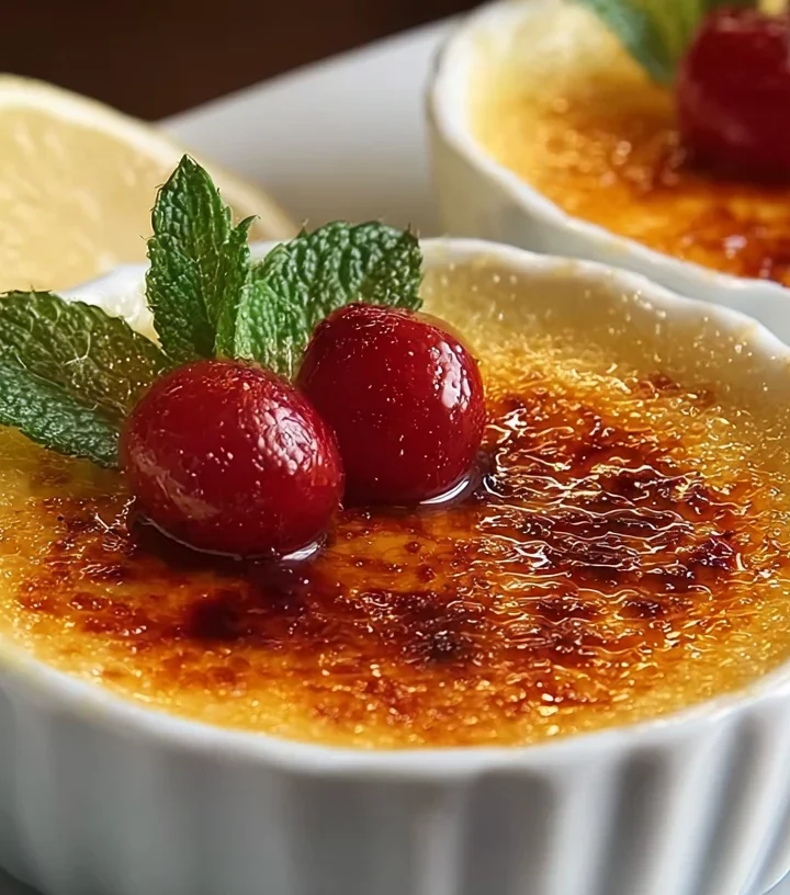 Lemon Posset Brle