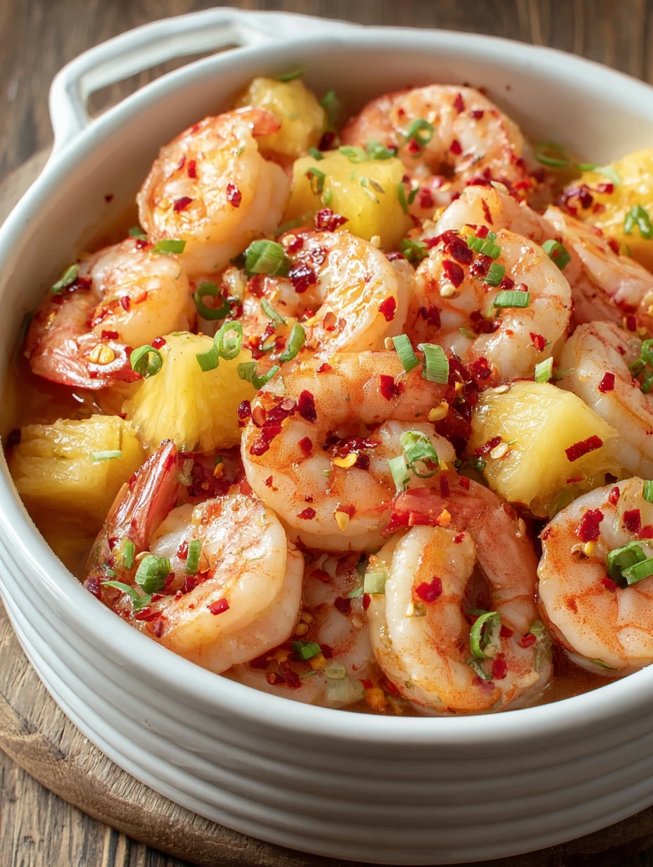 Sweet Chili Pineapple Shrimp