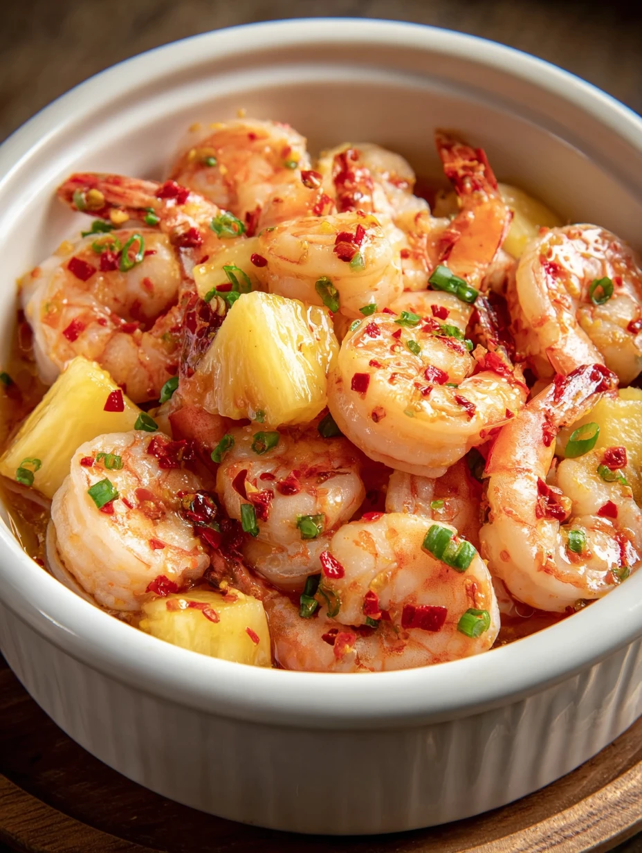 Sweet Chili Pineapple Shrimp