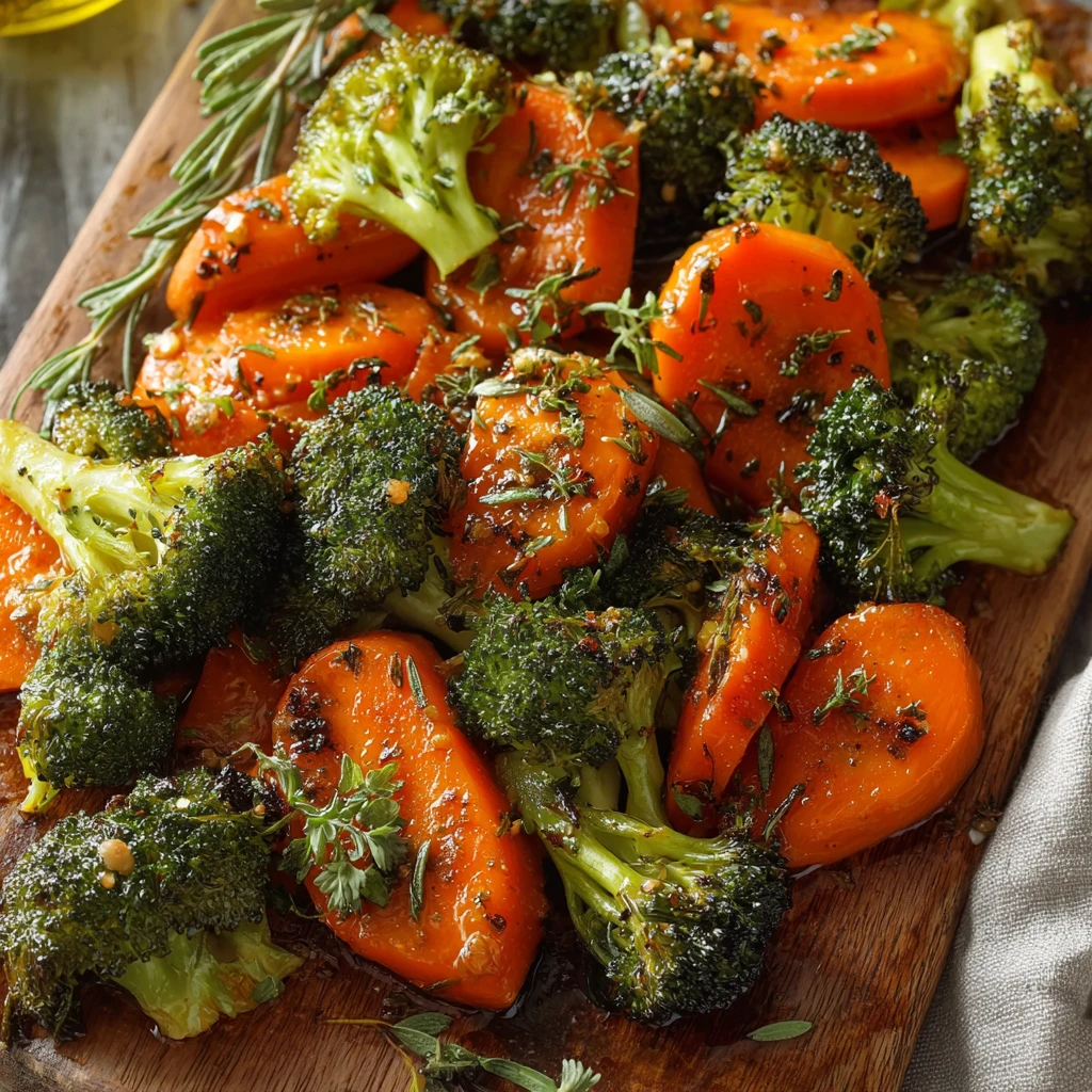 Roasted Broccoli Carrots Secret Perfect Flavor