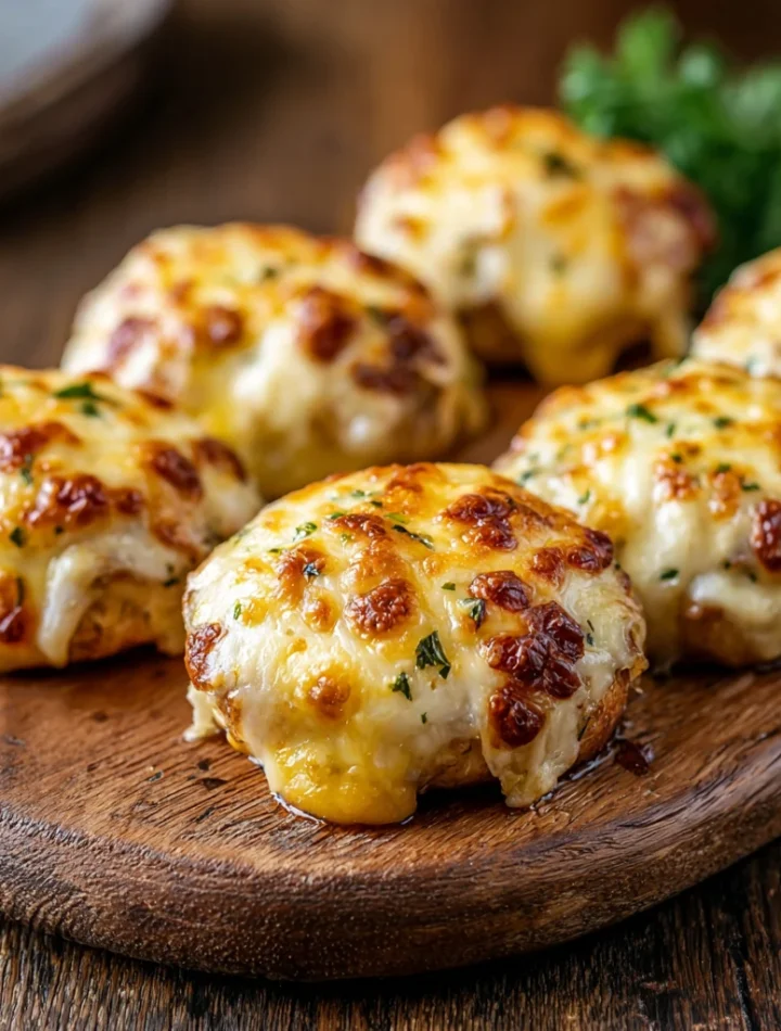 Irresistible Cheesy Garlic Butter Bites