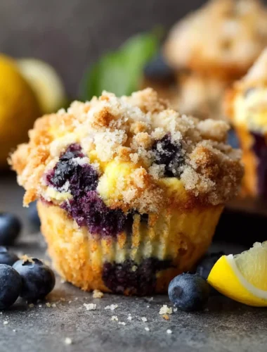 Lemon Blueberry Muffins