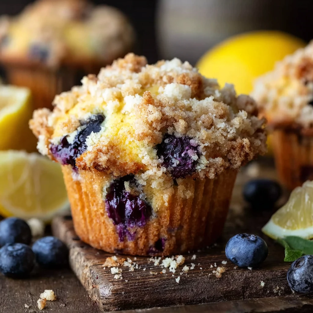 Lemon Blueberry Muffins