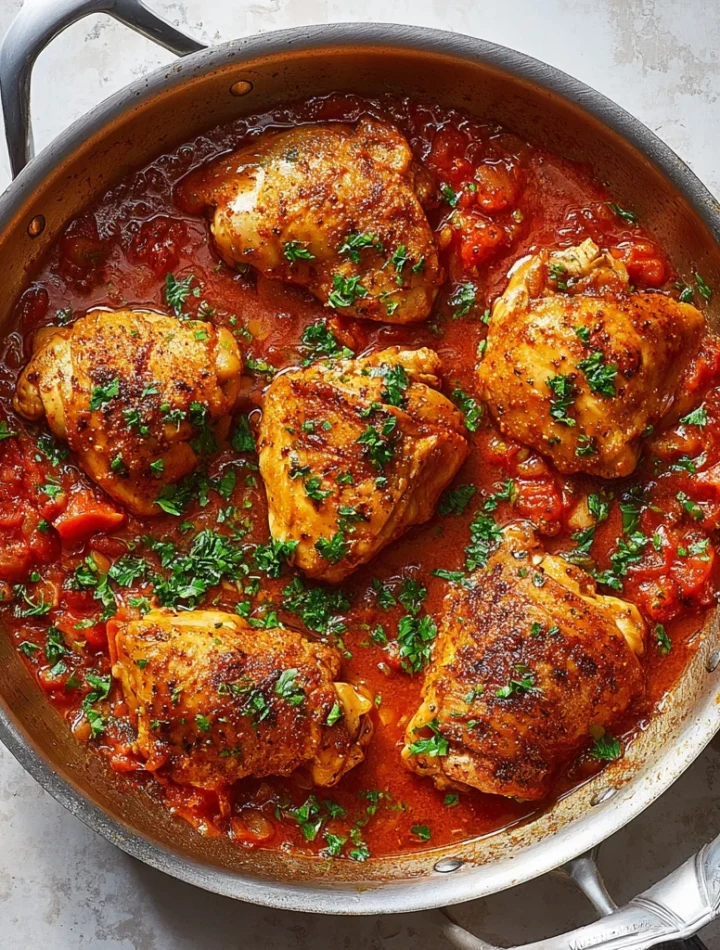 One Pan Paprika Chicken