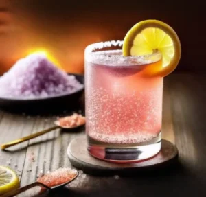 Energising Pink Salt Lemonade