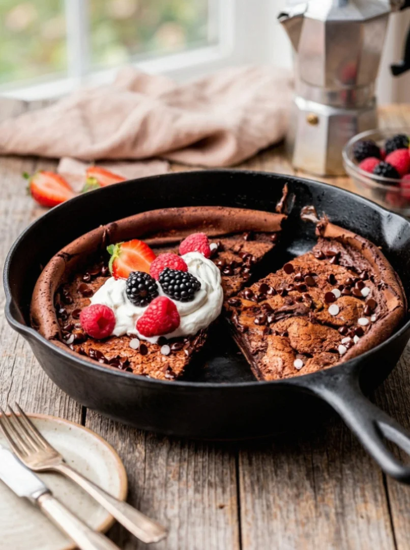 Chocolate Dutch Baby