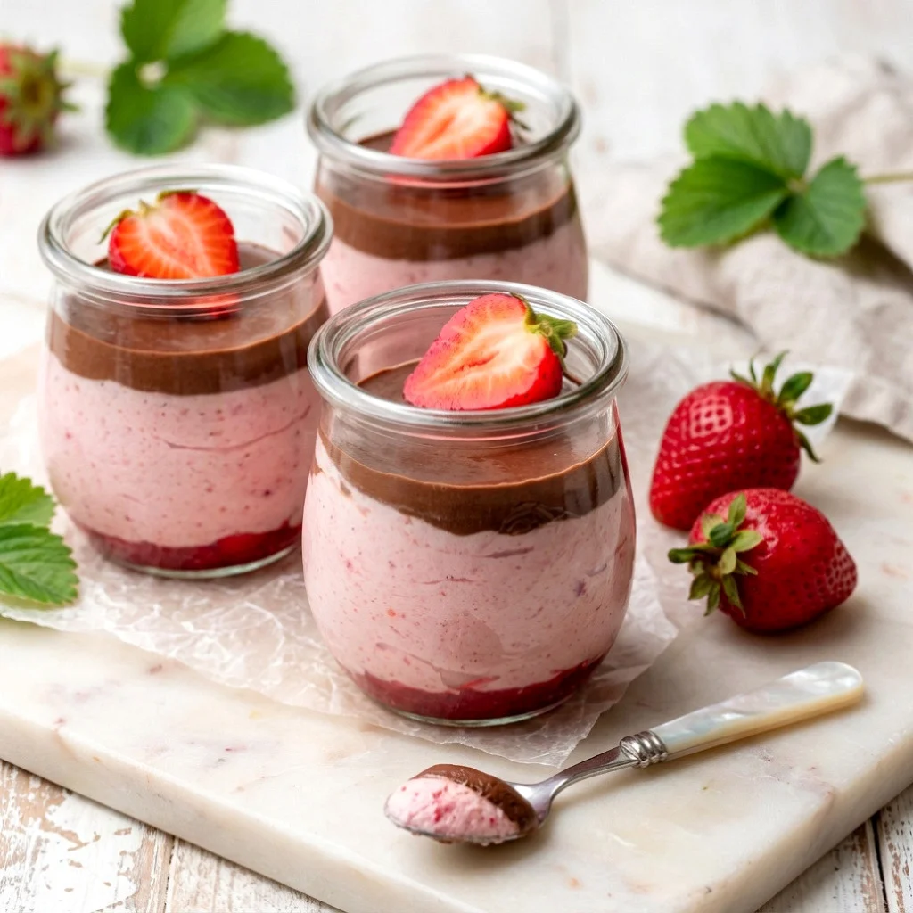 Chocolate Strawberry Mousse