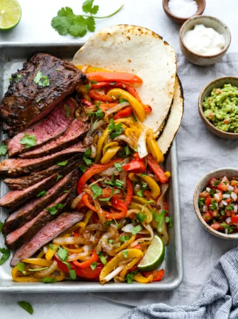 Grilled Steak Fajitas