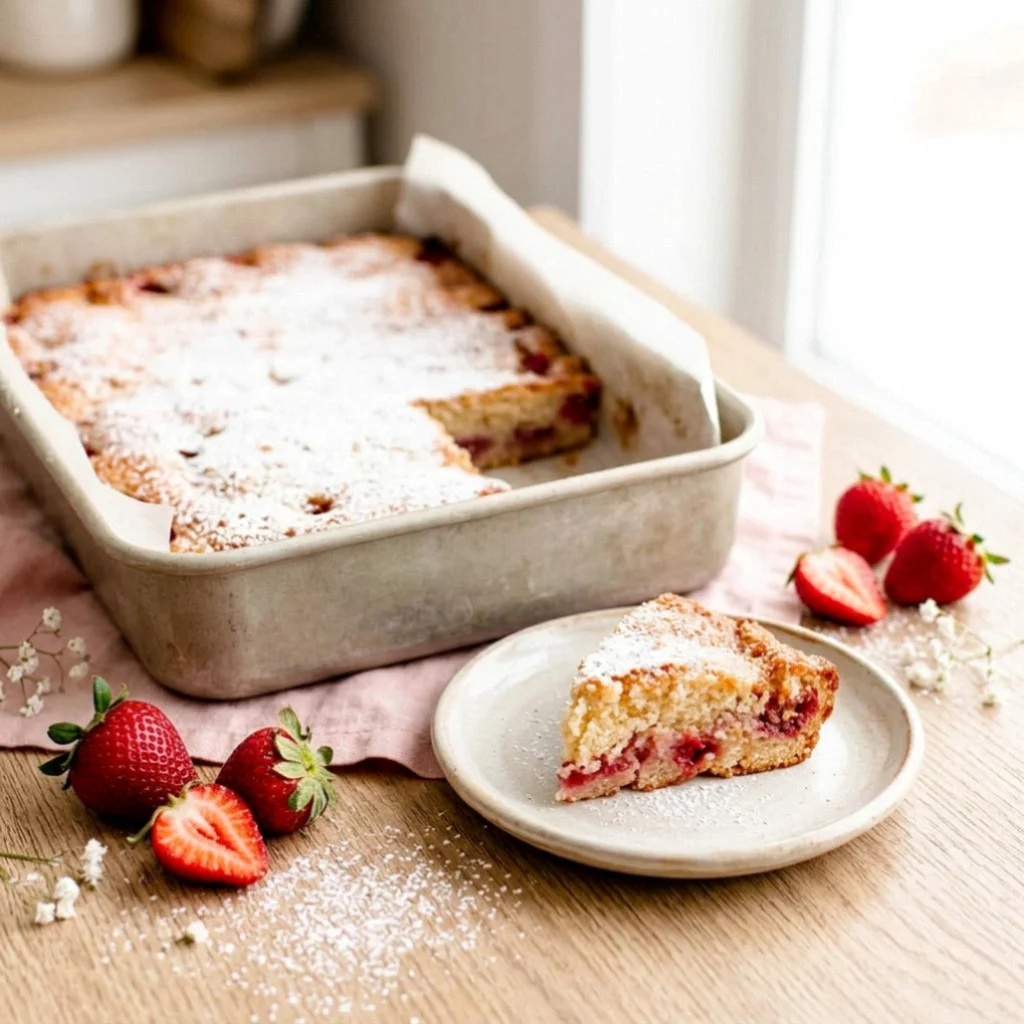 strawberry cake recipe
